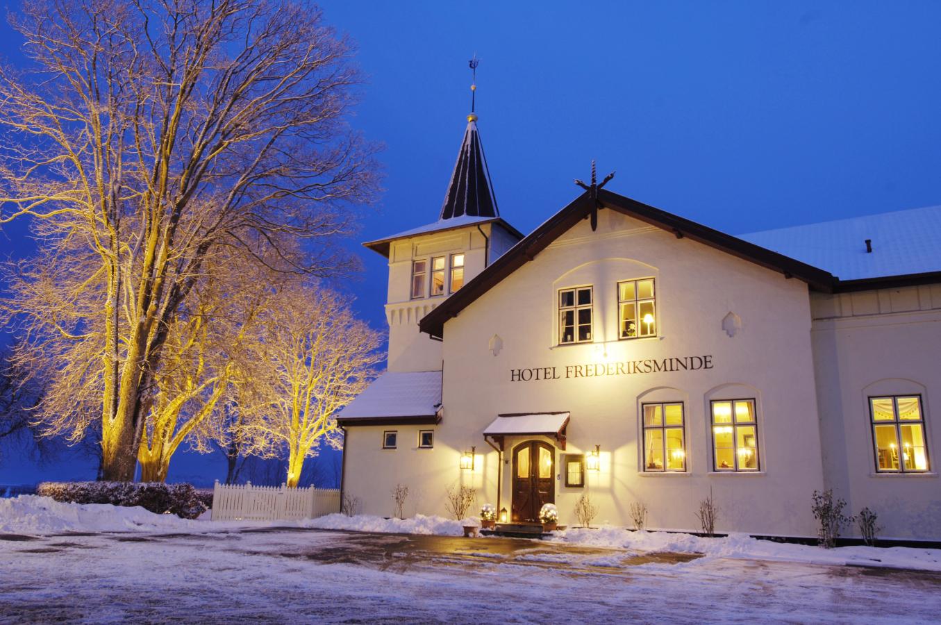 Vinterstemning Hotel Frederiksminde