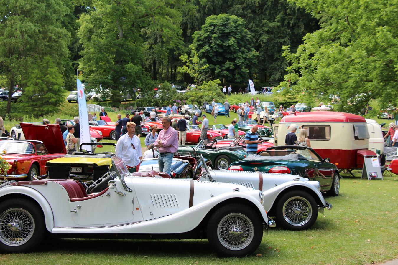 Veteranbiler på Gavnø Slot