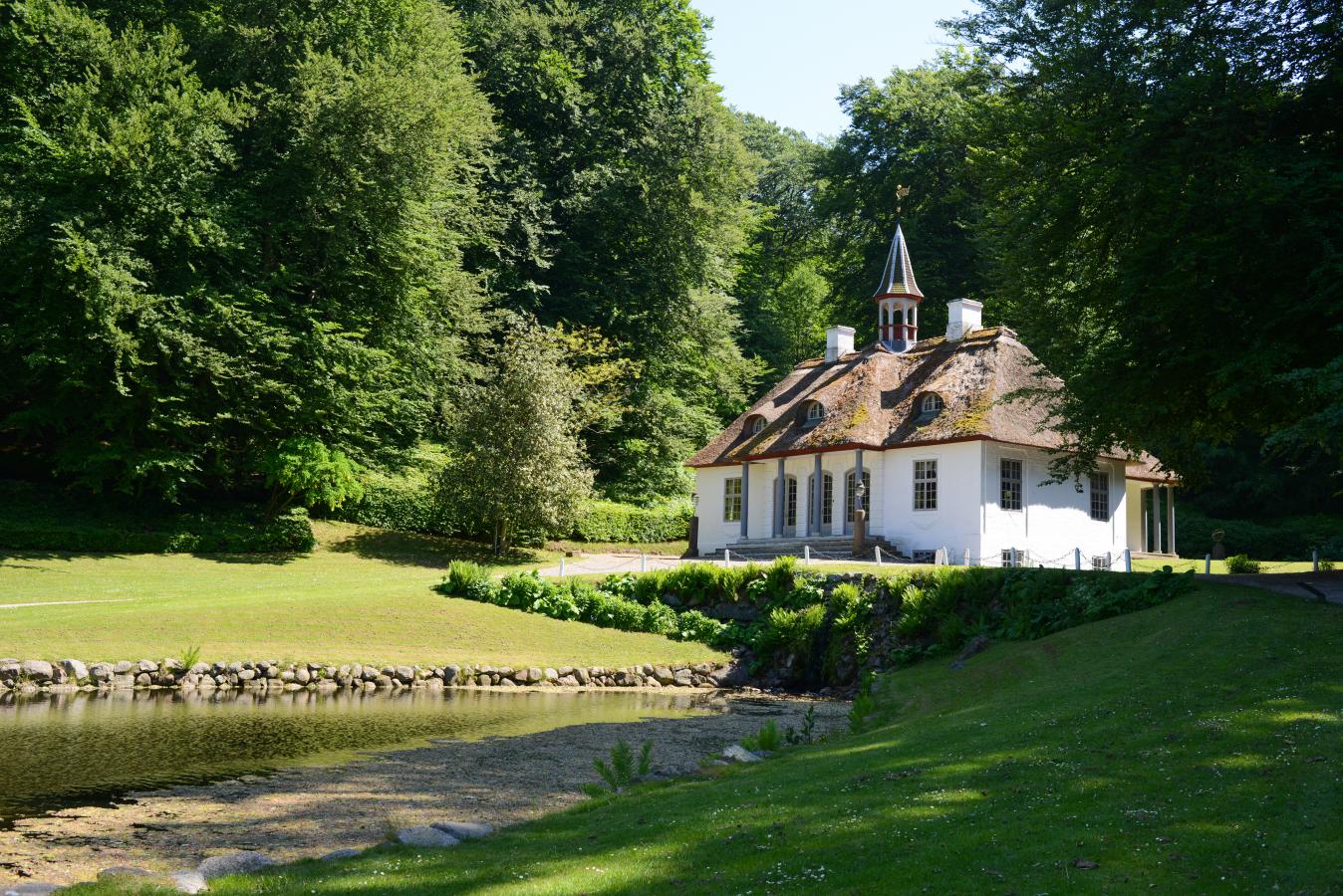 Liselund Slotspart på Møn