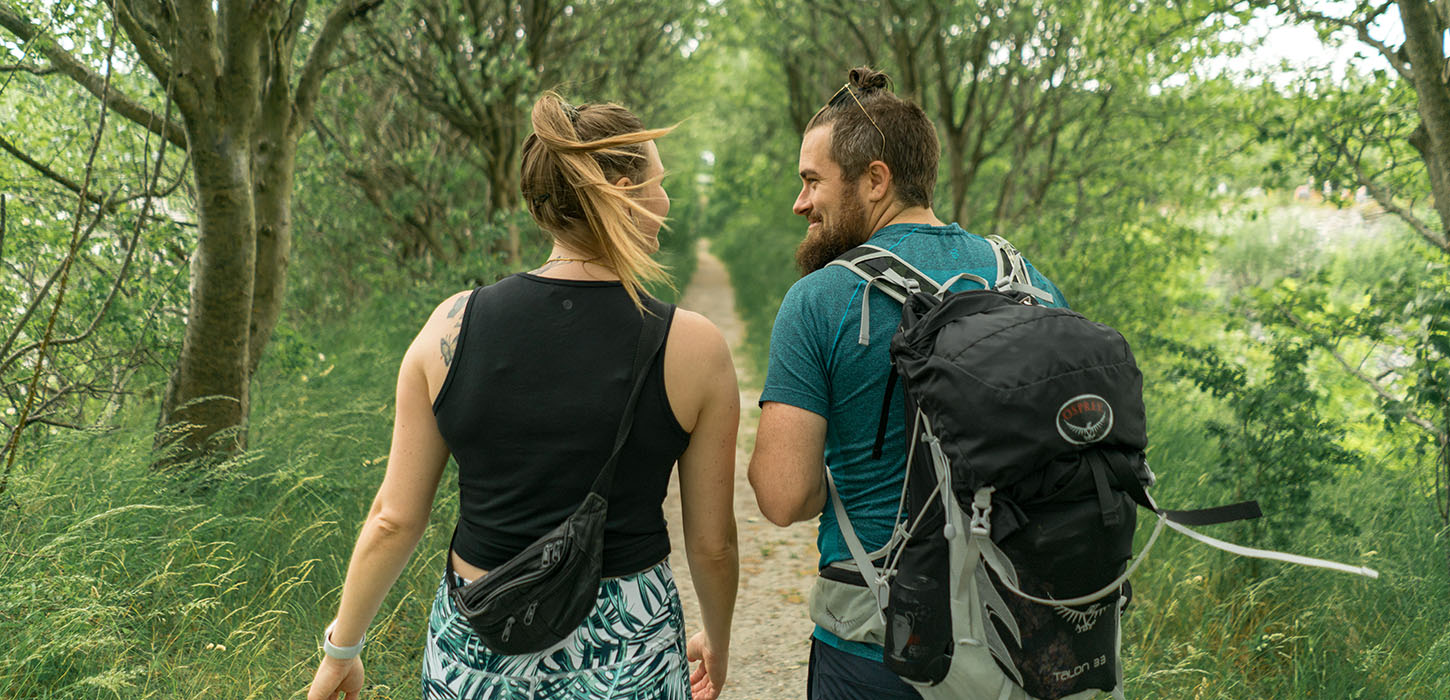 Max og Trine Vandring - feriepiloter