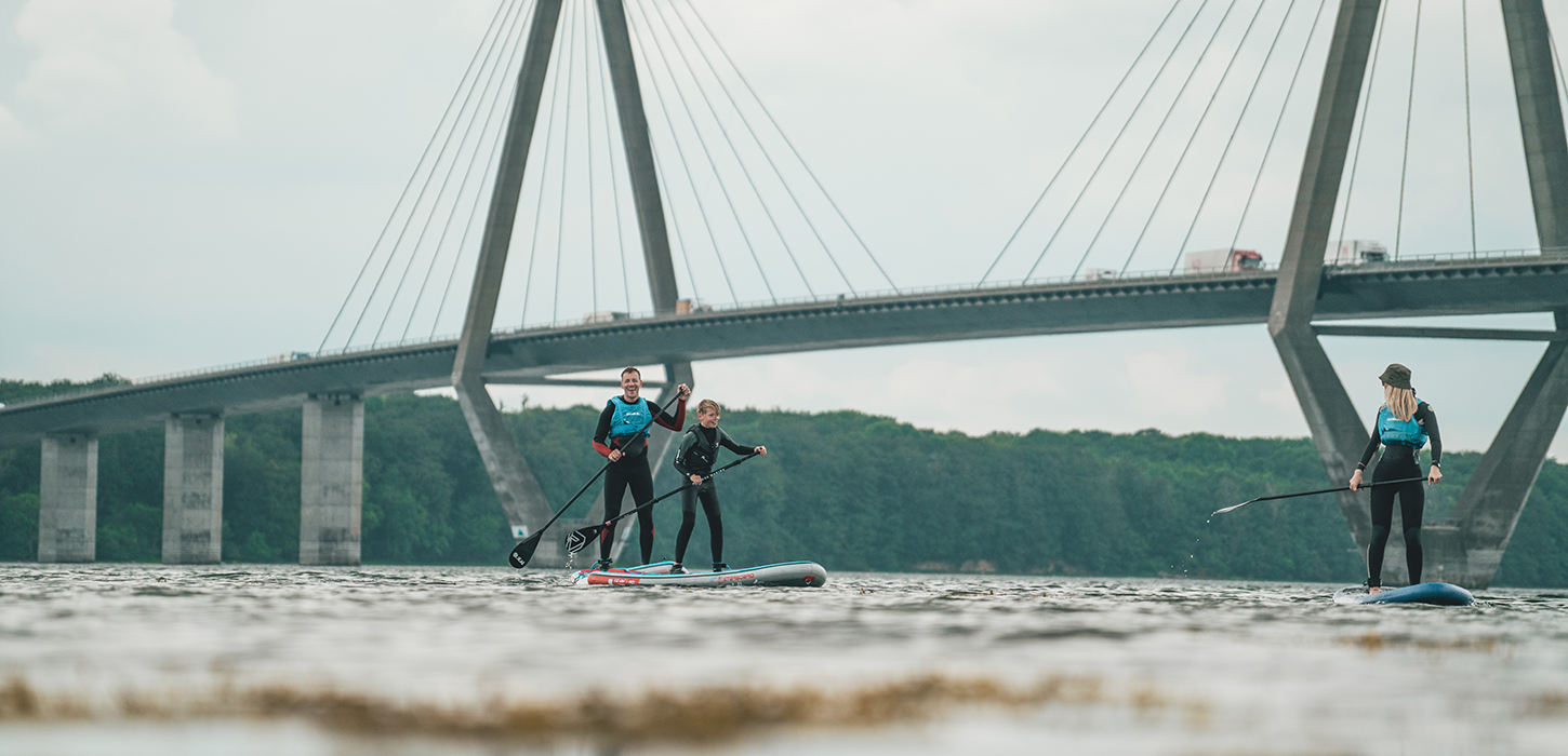 Stand up paddle ved Farø