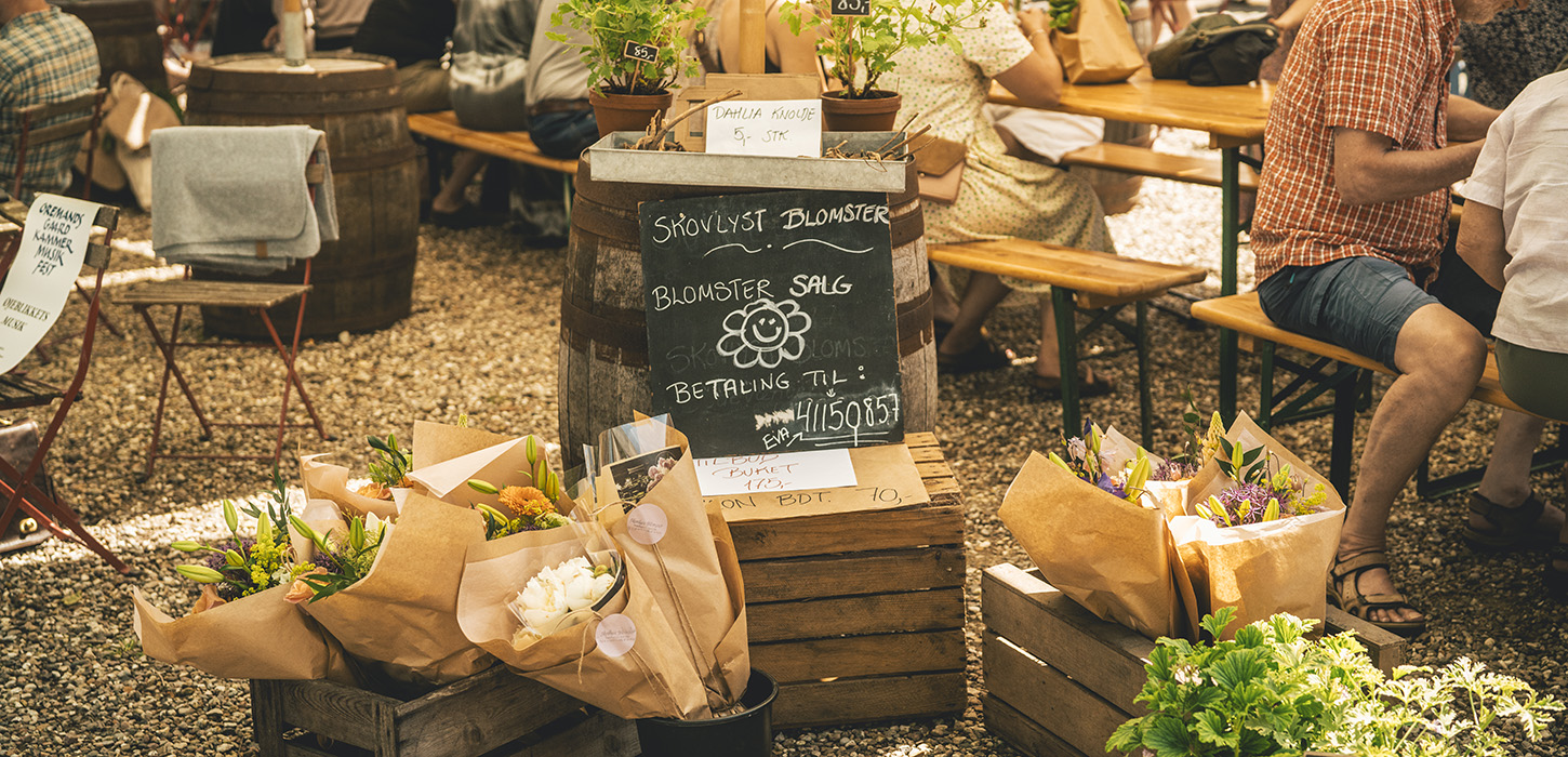Bondemarked på Oremandsgaard Gods