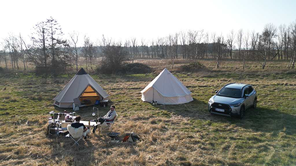 Naturlejrplads ved Fanefjorden