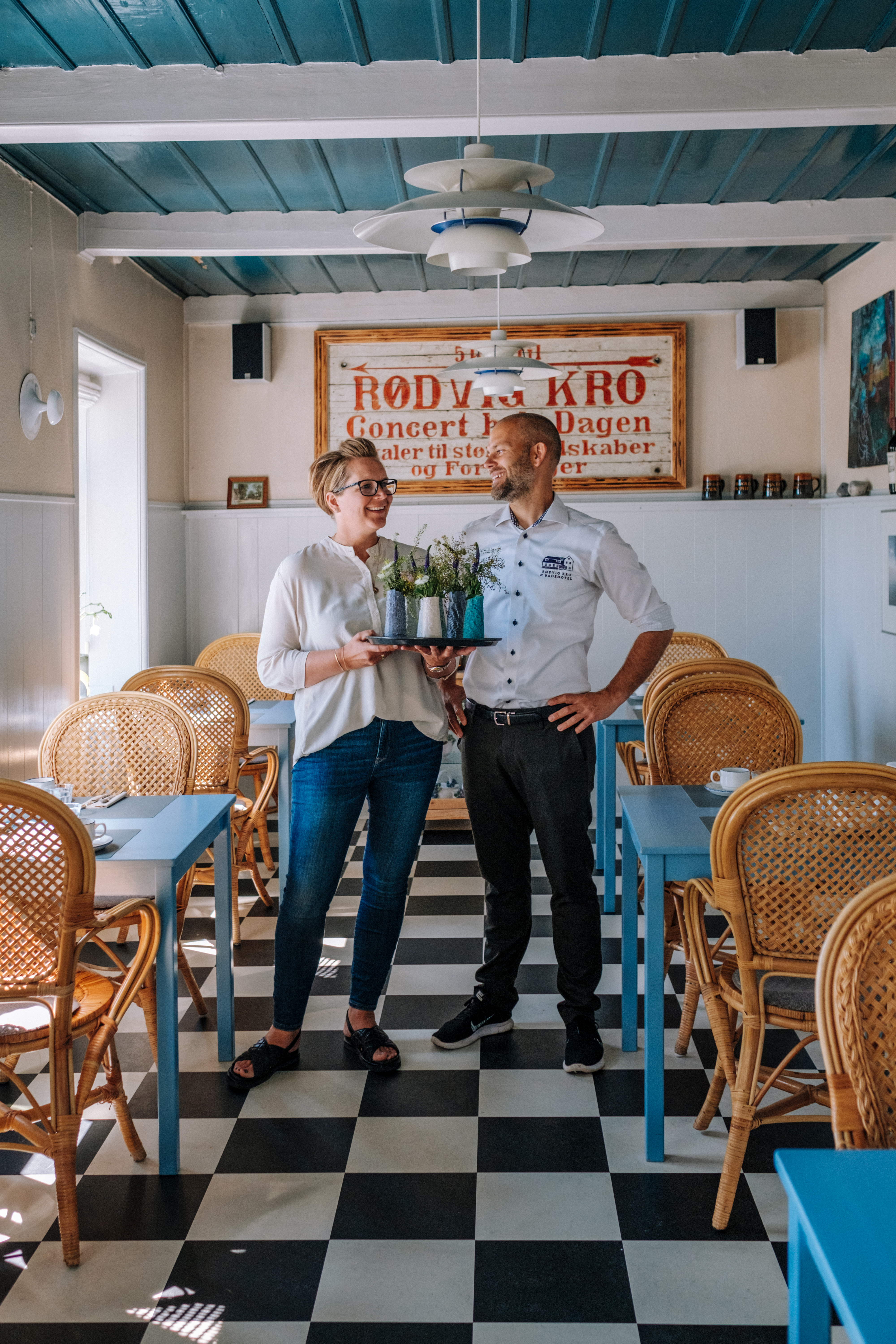 Kathrine Hendriksen og Jonas Skaaning, Rødvig Kro & Badehotel