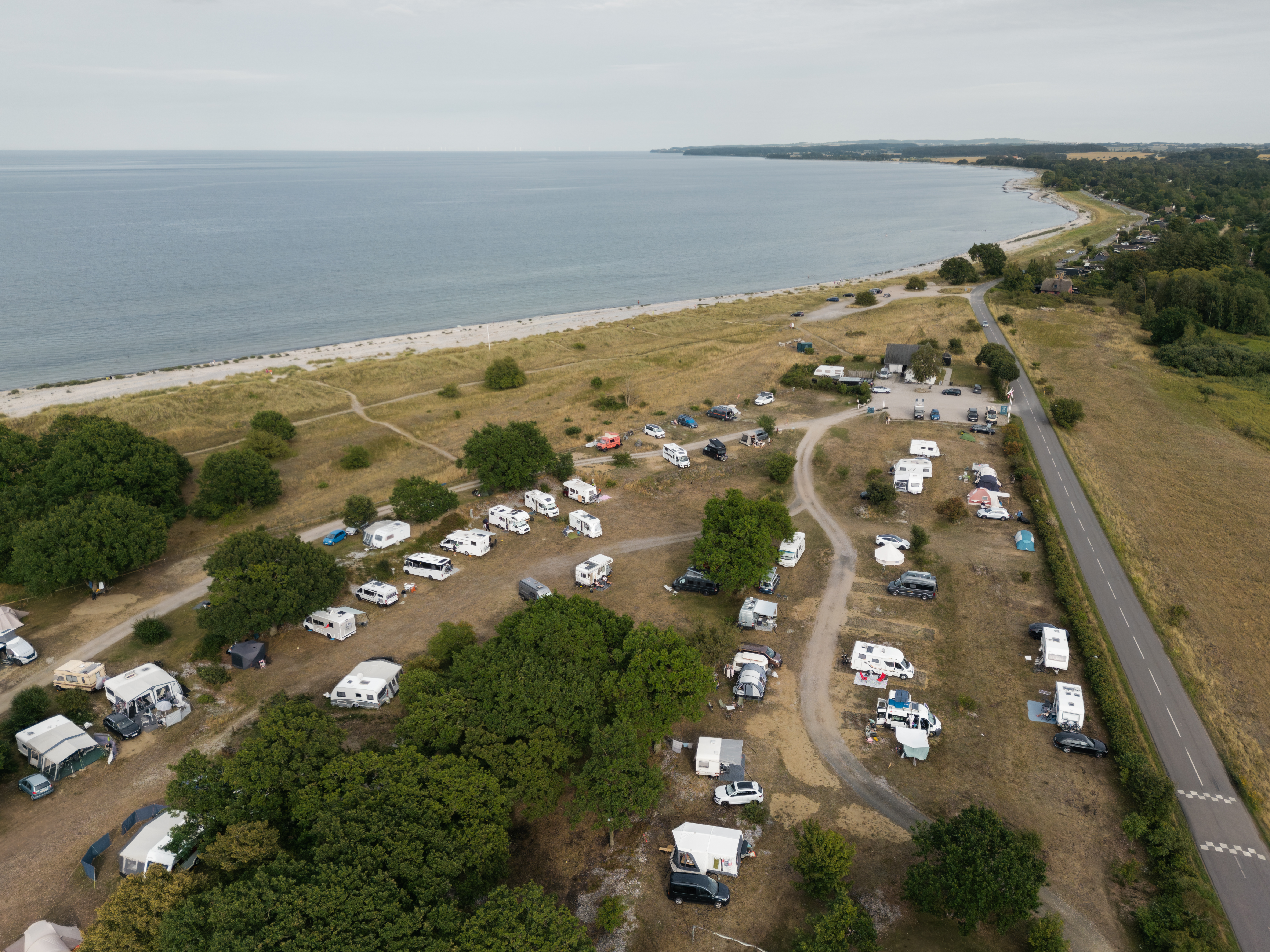 Møn Strandcamping ulvshale strand