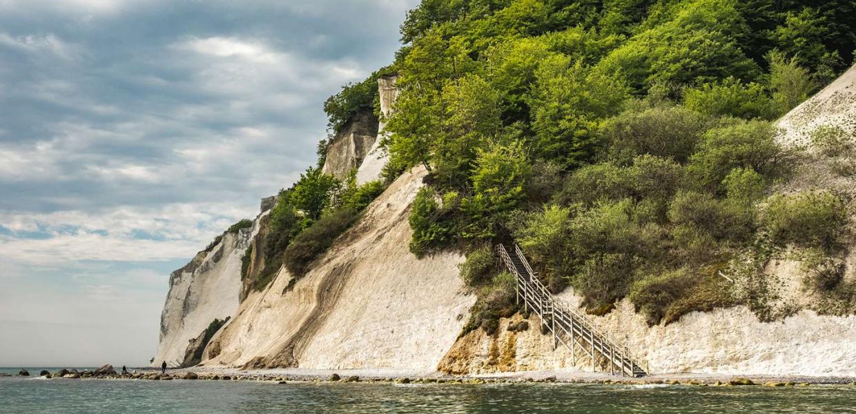 Møns Klint med trappe