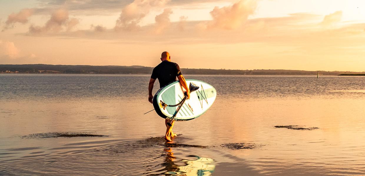 SUP ved Præstø Fjord