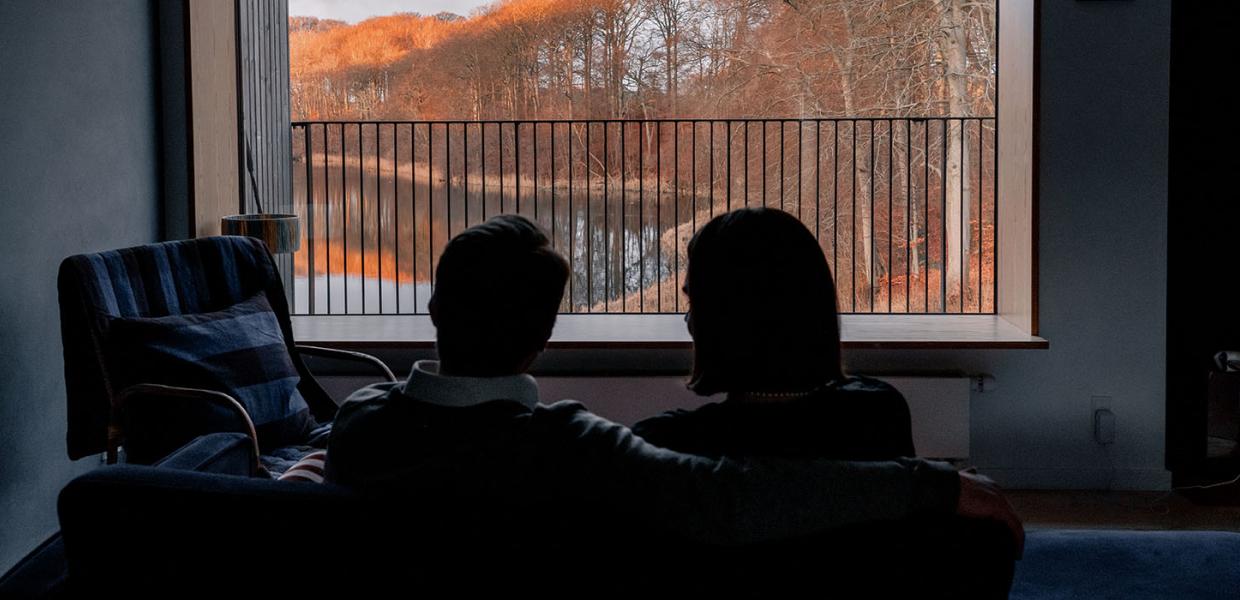 Villa Huno efterår par