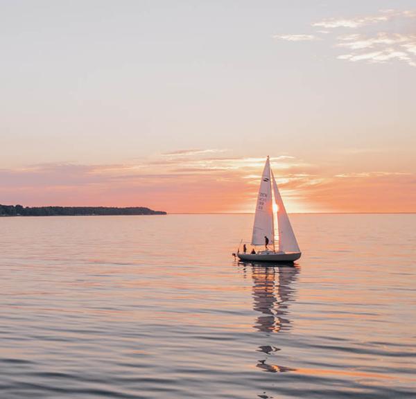 Feriepiloterne til havs - stevns klint