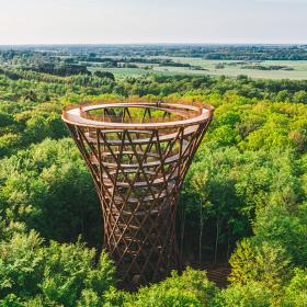 Skovtårnet ved Camp Adventure