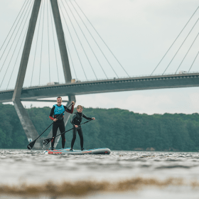 Stand up paddle ved Farø