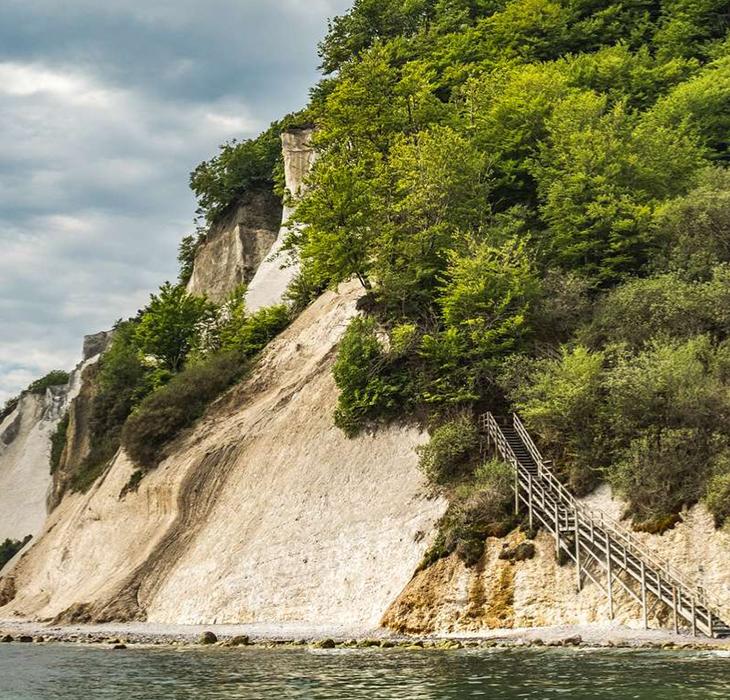 Møns Klint med trappe